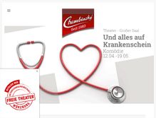 Tablet Screenshot of chambinzky.com